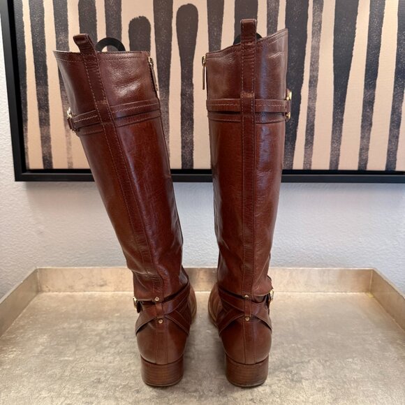 Tory Burch | Calista Knee-High Equestrian Riding Boot | Size 10 - Picture 5 of 16